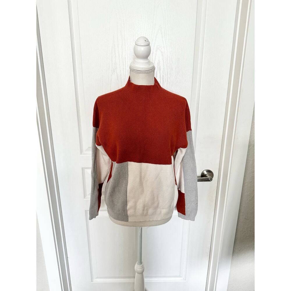 Roolee Color Block Pullover Sweater Size Multicol… - image 2